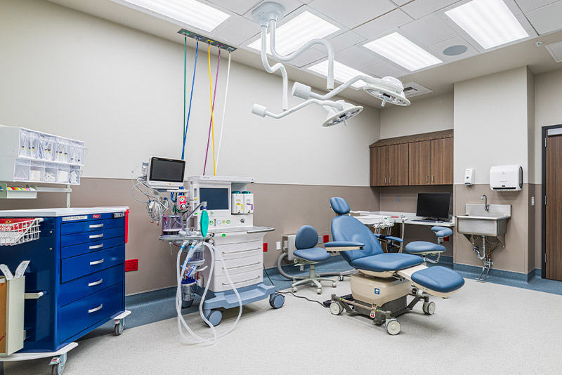 Operating room at BigHorn Surgery Center